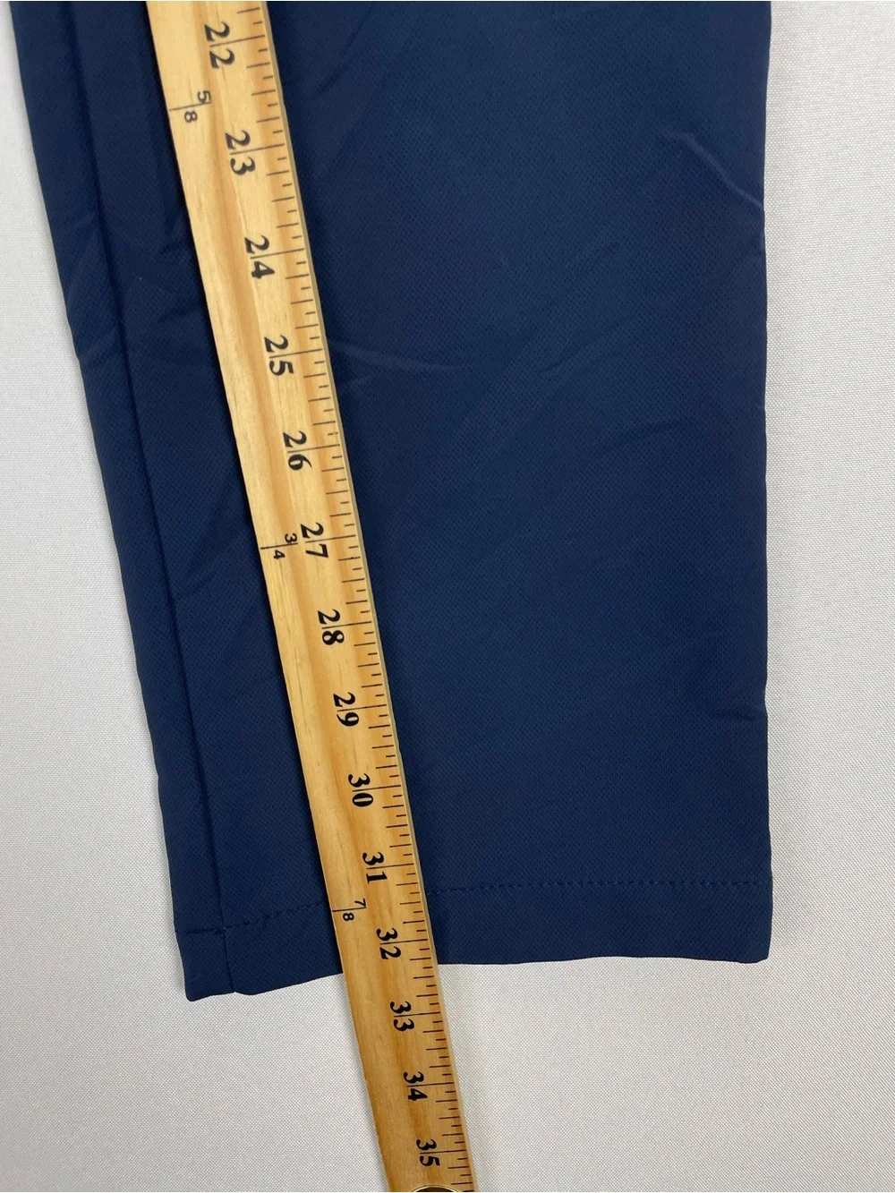 Banana Republic Performance Pants Men’s 34x32 Navy Blue Athletic Straight Chino